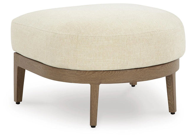 Serene Bay Outdoor Ottoman with Cushion image