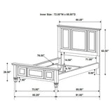 Sandy Beach Panel Bed