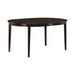 Gabriel Oval Dining Table Cappuccino image