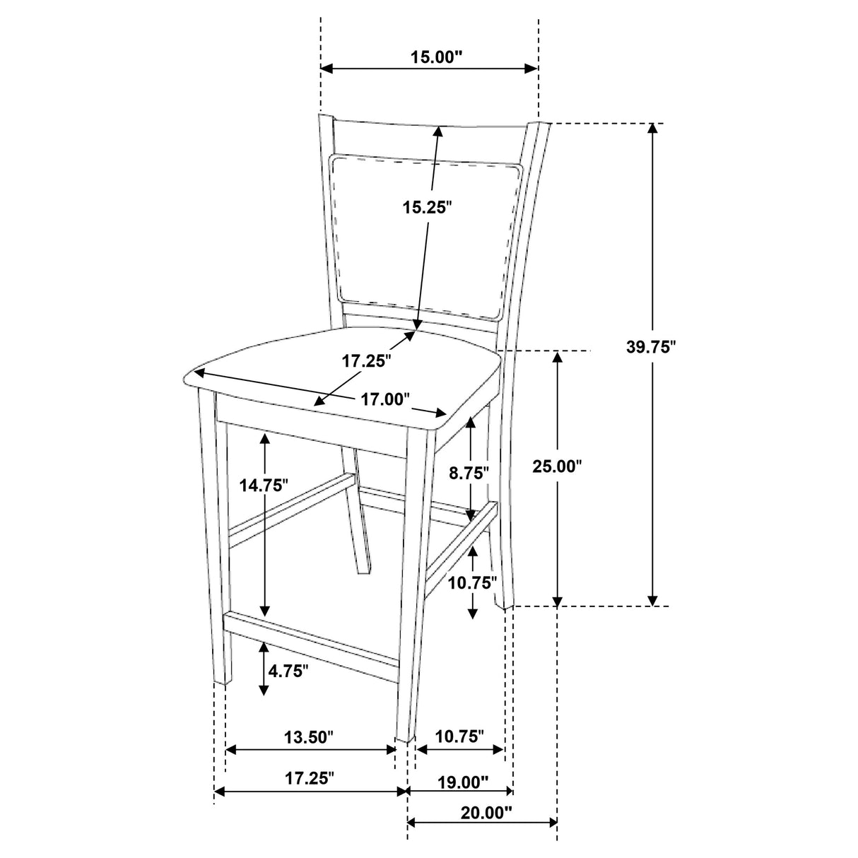Jaden Counter Height Dining Set
