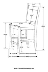 Dewey Counter Height Dining Set