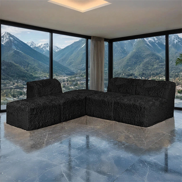 Nappi L-Sectional (Compressed Foam)