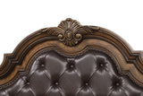 Leovanni 4 Pc Queen Bedroom Set Brown