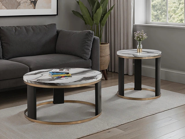 Bogor Round Cocktail Table