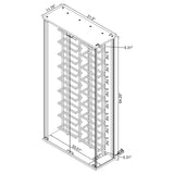 Montara Wine Cabinet with LED Lighting