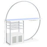 Risley Wine Cabinet with LED Lighting