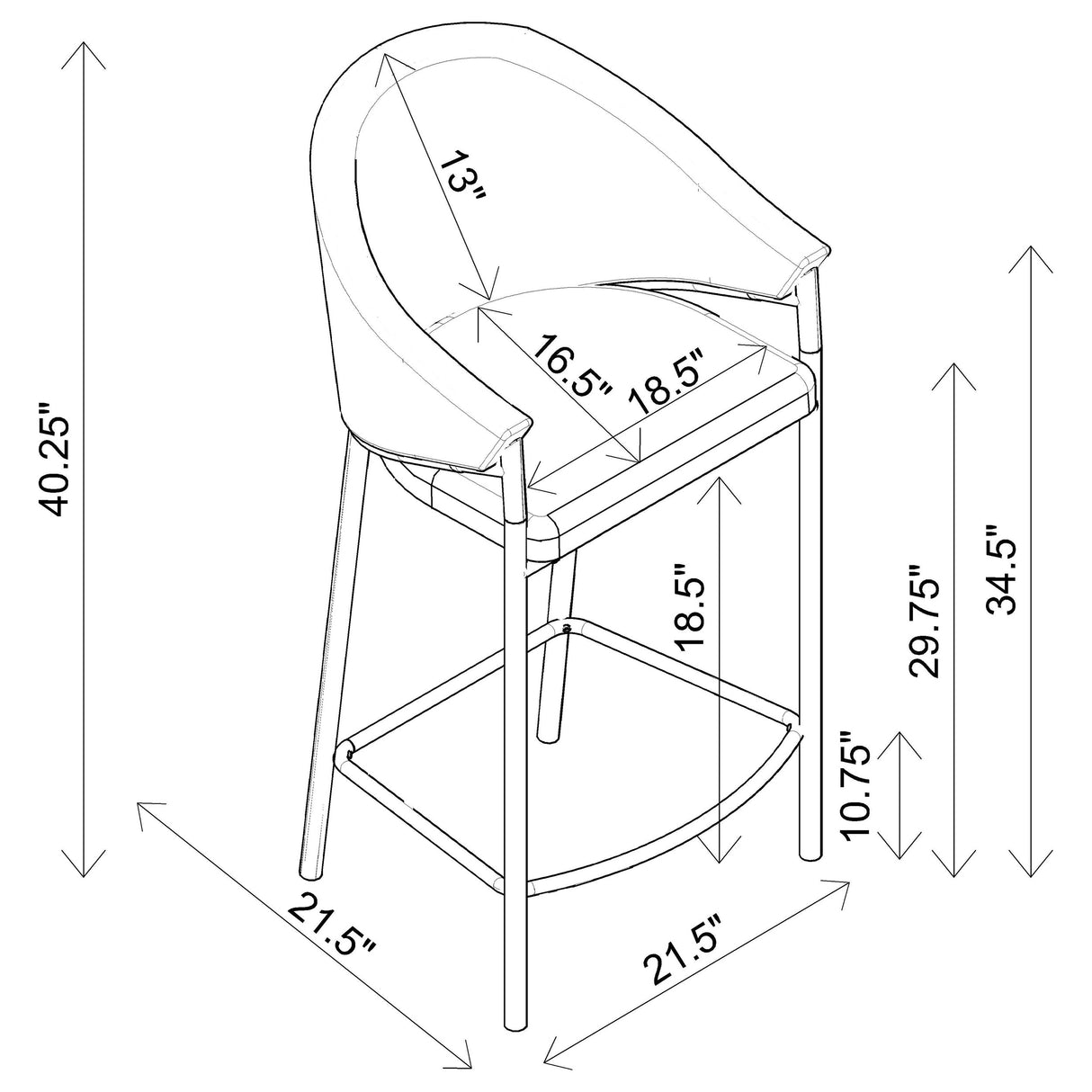 Chadwick Bar Chair