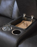Mackmenville Reclining Loveseat with Console
