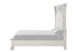 Promenade Bed Dark Brown & White