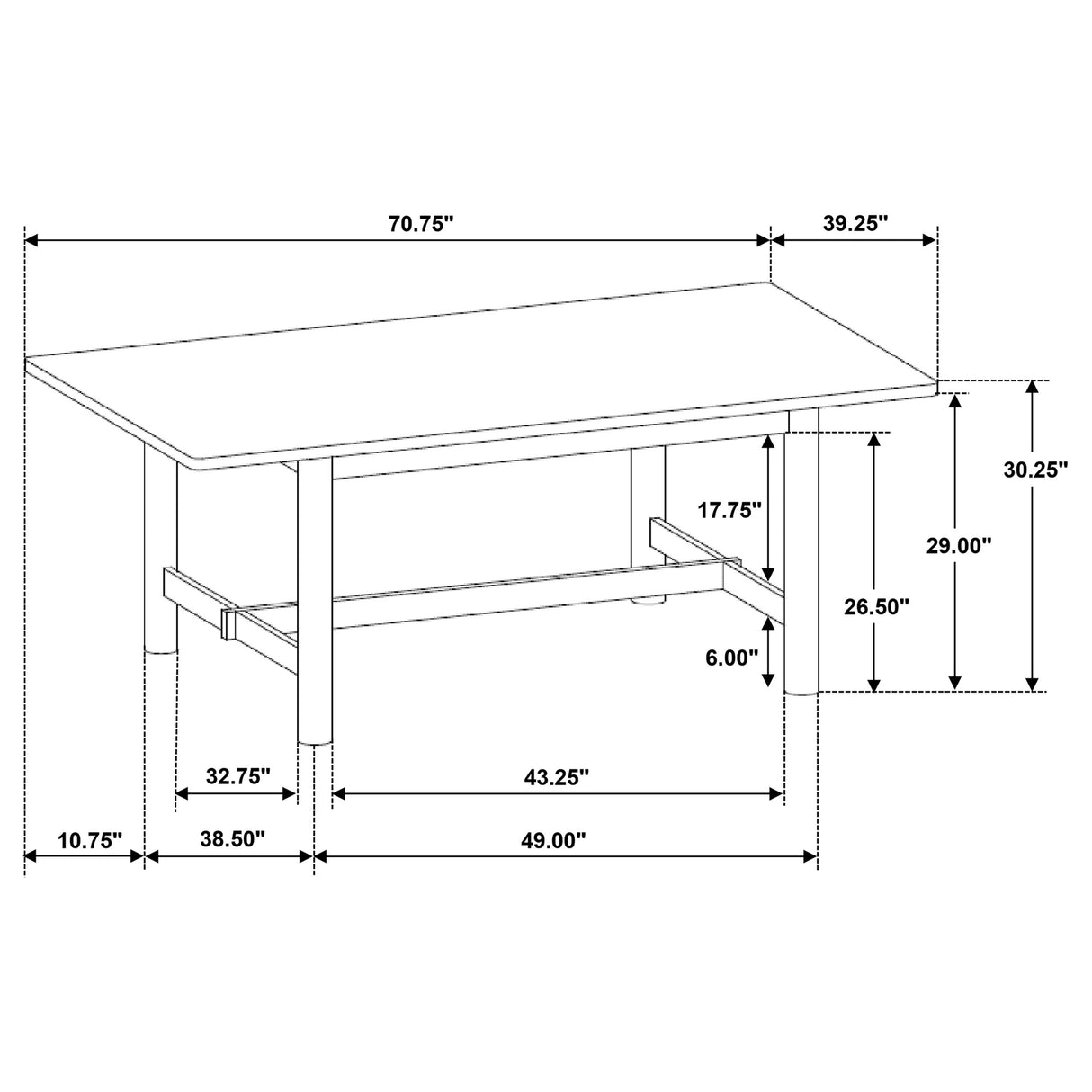 Crestmore Dining Table