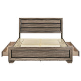 Kauffman Panel Platform Storage Bed