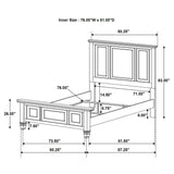 Sandy Beach Panel Bed