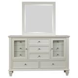 Sandy Beach Dresser with Mirror