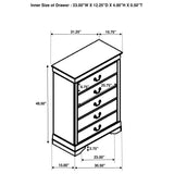 Louis Philippe Bedroom Set