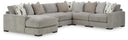Aslan Court Sectional with Chaise