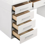 Felicity Makeup Vanity Table with LED Mirror