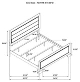 Kauffman Panel Bed