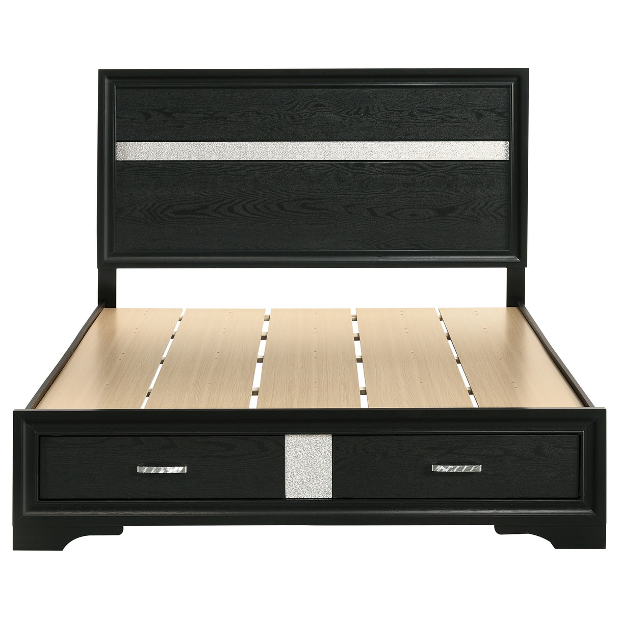 Miranda Panel Platform Storage Bed