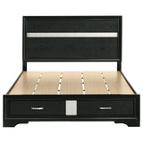 Miranda Panel Platform Storage Bed