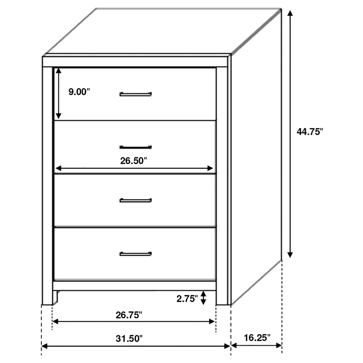 Brantford Chest of Drawers