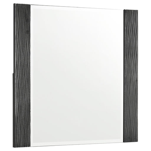 Blacktoft Rectangle Dresser Mirror Black image