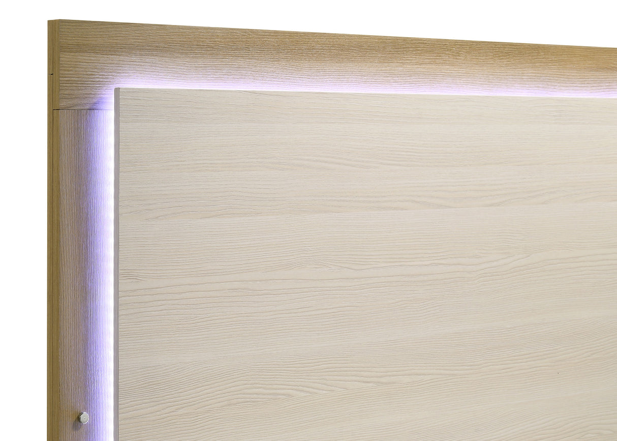 Hyland Panel Bed with LED Lighting
