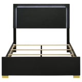 Marceline Panel Bed with LED Lighting