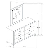 Melody Dresser with Mirror