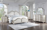Evangeline Panel Bed with LED Lighting