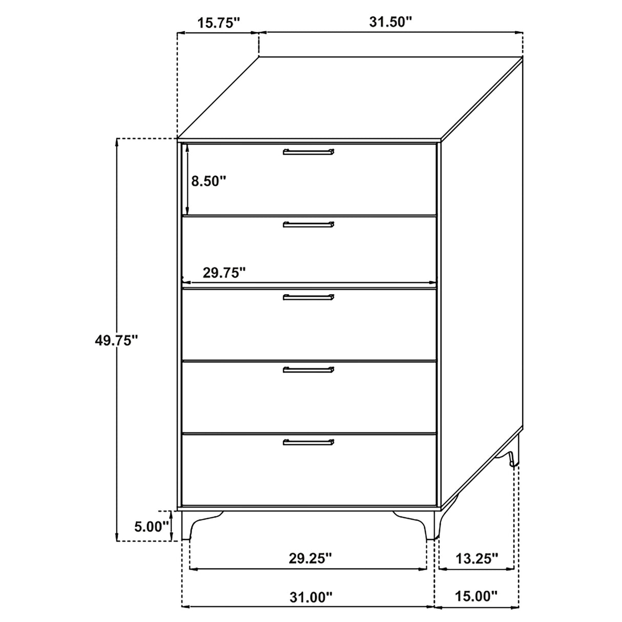 Kendall Chest of Drawers