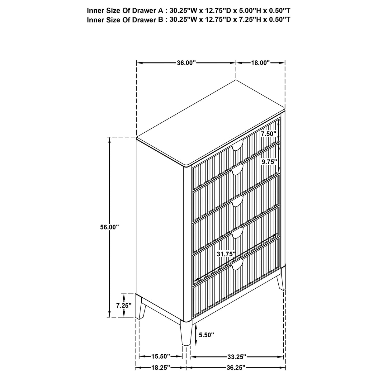 Brookmead Chest of Drawers