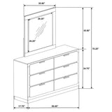 Caraway Dresser with Mirror