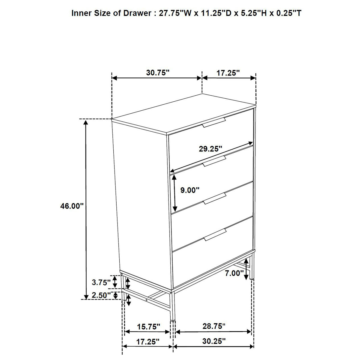 Sonora Chest of Drawers