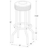 Retro Swivel Bar Stool