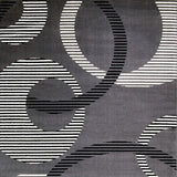 Blitar Brown Black, Brown Cream, & Gray 5' X 7' Area Rug