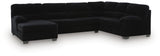 SimpleJoy 3-Piece Sectional w/ Chaise