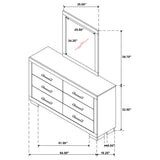 Jessica Dresser with Mirror