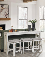 Robbinsdale Counter Height Dining Table and 3 Barstools Set