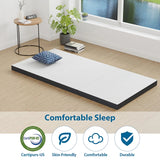 Hollyhock 4" Tri-Fold Memory Foam Topper