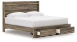 Elbrim Panel Storage Bed