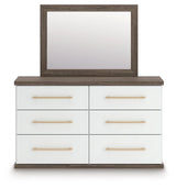 Kendanport Dresser and Mirror