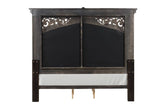 Promenade E.King & Queen Bed Brown & White