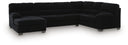SimpleJoy 3-Piece Sectional w/ Chaise
