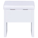 Harvey Makeup Vanity Table with Mirror and Stool