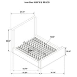 Nala Wingback Platform Bed