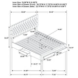 Soledad Panel Platform Storage Bed