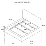 Rebecca Panel Bed