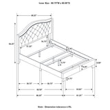 Sonoma Wingback Bed