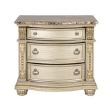 Fromberg Nightstand w/ Marble Top