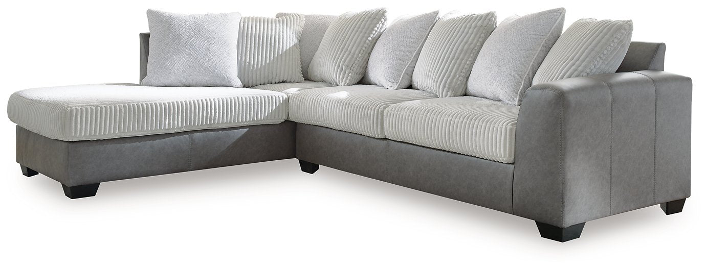 Clairette Court Sectional with Chaise - M&M Furniture (CA)